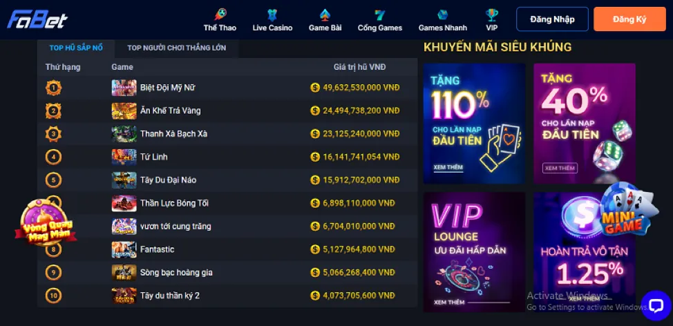 Jackpot Slots (Slot Nổ Hũ) tại rr99 casino